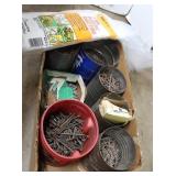 Nails, 3 Mil Plastic Sheeting