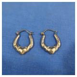 10K Earrings  .9gr
