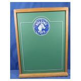 Oak Framed Rolling Rock Chalkboard