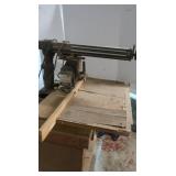 Craftsman 10" Radial Arm Saw & Stand 34x38x52"