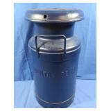 Country Bell Painted 5 Gal Milk Can