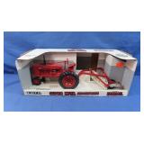NIB McCormick Farmall Super M-TA Tractor & Hay