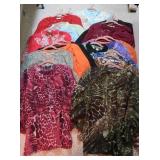 Ladies Clothing-lightly worn w/Velvet Flocked