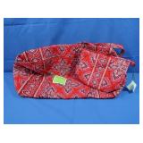 New Vera Bradley-Med Duffel, Med Bow Cosmetic