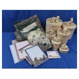 Fitz & Floyd Canisters & more