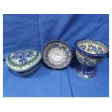 Unikat Handpainted Polish Pottery Pieces Designer