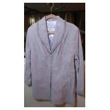 Pamela McCoy Suede Lilac Jacket-sz Lg