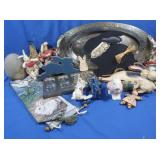 Metal Rabbit Platter, Rabbit Chocolate Mold &