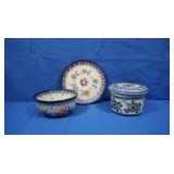 Unikat Handmade Polish Pottery Pieces-Stamped