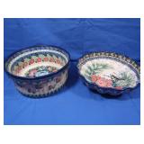 Unikat Handmade Polish Pottery Pieces w/Designer