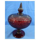 Cranberry Lidded Compote