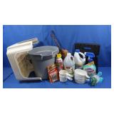 Bucket, Cleaners, Step Stool