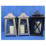 Lanterns w/Battery Op Candles