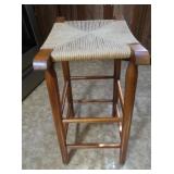 Woven Bar Stool 30Hx17x12"