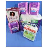 Quilted Northern TP, Unopened Ladies Sanitary