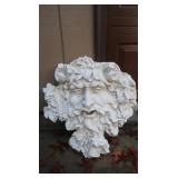 Green Man Garden Art 20"L