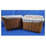 2 Longaberger Baskets (very good cond)