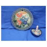 Unikat Handmade Polish Pottery Pieces w/Designer
