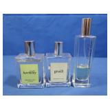 3 Philosophy Perfumes-Unconditional Love, Grace