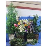 Huge Asst Faux Greenery Displays