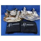 2 NWT B Makowsky Leather Purses
