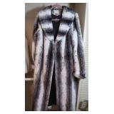 Dennis Basso Faux Fur Jacket-sz Med