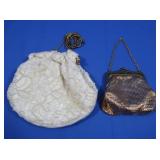 1940s Whiting & Davis Gold Mesh Evening Bag,