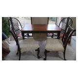 Monteurs Table w/2 Matching Chairs 29Hx48Wx30"D,