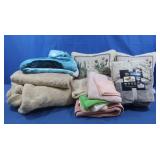 Pillows, Blanket Throws