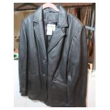 Pamela McCoy Genuine Leather Jacket-sz Lg