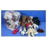 NIP Dennis Basso Bear & Blanket, Boyds Bears &