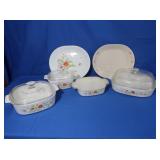 Corningware Covered Dishes, Serving Dishes