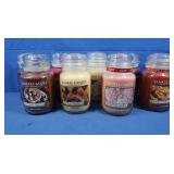 8 Yankee Candle Lg Jar Candles-Choc Truffle,