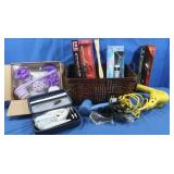 New Hot Air Brush, New Pedi-Filer, Curling Iron &