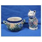 Unikat Handmade Polish Pottery Pieces w/Designer