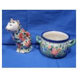 Unikat Handmade Polish Pottery Pieces w/Designer