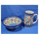 Unikat Handmade Polish Pottery Pieces w/Designer