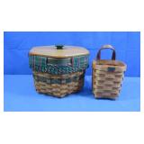 2 Longaberger Baskets (very good cond)