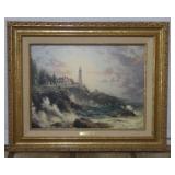 Thomas Kinkade Framed Clearing Storms w/COA, Ed