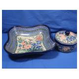 Unikat Handmade Polish Pottery Pieces w/Designer