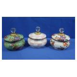 Mackenzie Childs Enamel Canister Set