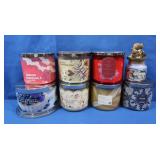 New Candles-Bath & Body Works, White Barn, Yankee