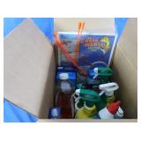 Cleaning Supplies (most full), Rid-X Drain Weasel