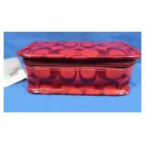 NIB w/tags Coach Cosmetic Case w/Mirror