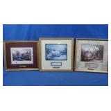 Thomas Kinkade Morning Glory Cottage, Peace on