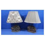 2 Rabbit Lamps w/Shades