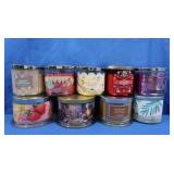 New Candles-HomeWorx & Bath & Body 3 & 4-wick