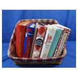 Longaberger Display Basket & Cookbooks