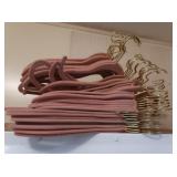 Velvet Flocked Hangers