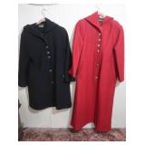 2 Geiger Austria Wool Coats-Exc. Cond-both Sz 34